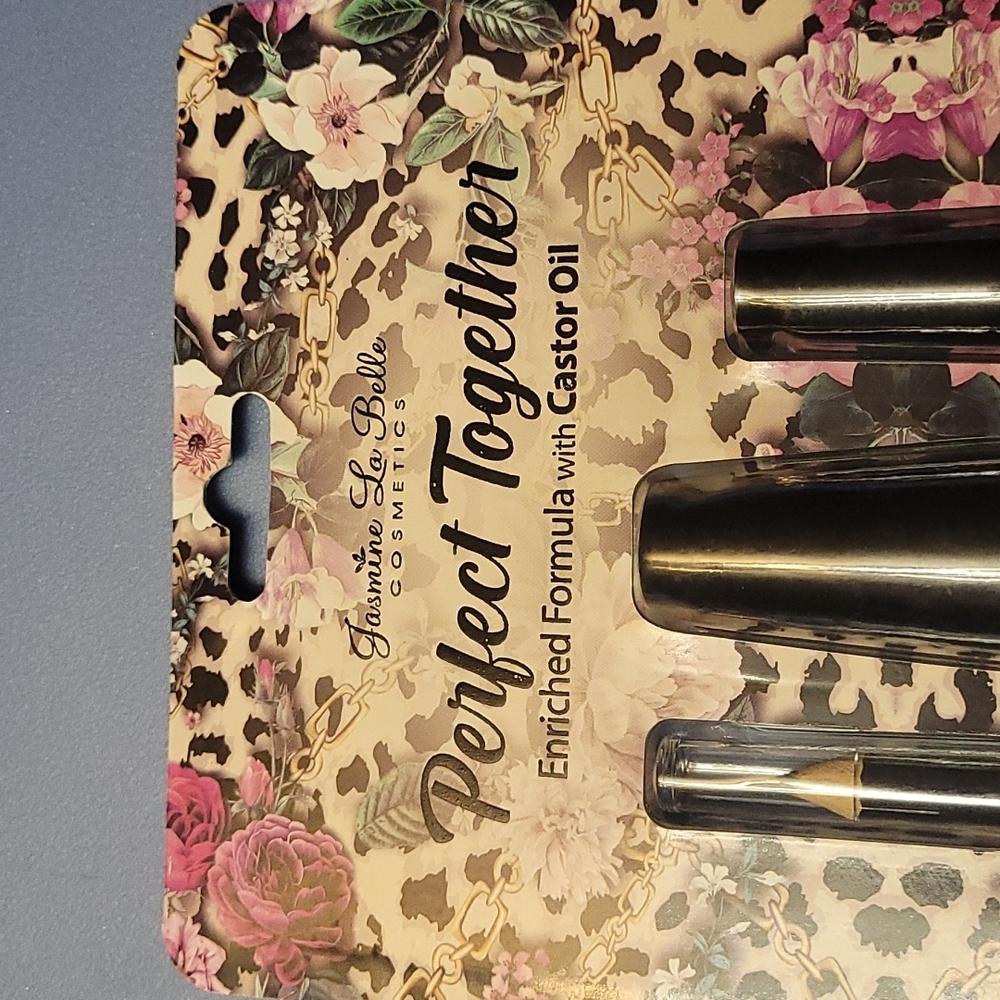 Jasmine La Belle Cosmetics Perfect Together Pencil Eyeliner,Mascara,Liq. Eyeline - Picture 2 of 3